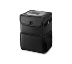 Foldable Car Trash Black Storage Box 6L