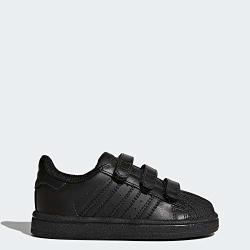 Adidas Originals Infant Superstar Cloudfoam Sneaker Core Black core Black core Black 4K