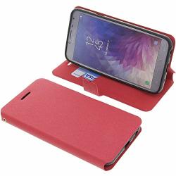 Foto-kontor Cover For Samsung Galaxy J4 2018 Book-style Red Case