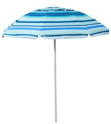 OZtrail Sunshine Beach Umbrella W Vent - 200CM Blue
