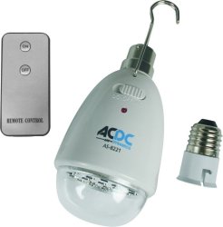 22 LED Rechargeable Lamp With Remote For B22 & E27