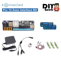 Konnected Alarm Panel Pro 12-ZONE Smart Wired Alarm Kit - Interface Kit
