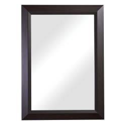 Decor - Mocca Elegant Sleek Rectangle Mirror White