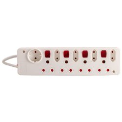 9 Way Multiplug With Switches