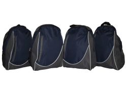 Fino Rounded Front Design School Bag - Set Of 4