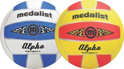 MEDALIST Alpha Netball Ball - Orange 5