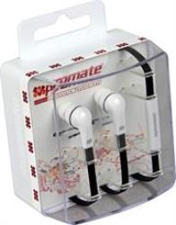 Promate Aurus Universal Hands-free Stereo Earphone Set Colour-white 6959144009711