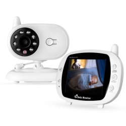 3.5 Inch Baby Monitor 2.4GHZ Video Lcd Digital Camera Night Vision Temperature Monitoring Monitors - Au Plug