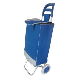 Shopping Trolley Bag - Blue
