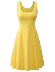 Herou Summer Dresses For Girls Teens Juniors Xx-large Yellow