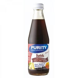 Purity Fortris Fruit Juice Pear guava blackcurrent 250ml