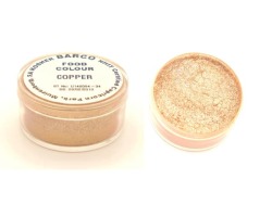 Sparkly Pearlescent Food Dusting Powder 10ML Copper