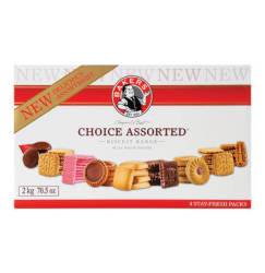 Bakers Biscuits Chioce Assorted 1 X 2kg