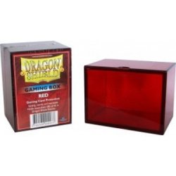 Arcane Tinmen Dragon Shield Gaming Box in Red