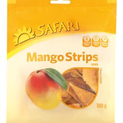 Safari Dried Mangoes 100G
