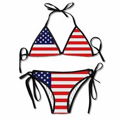 flag bikini top