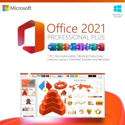 Microsoft Office 2021 Professional Plus Lifetime Use