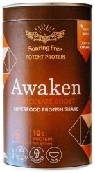 Soaring Free Awaken Superfood Protein Shake - Chocolate Boost 250G