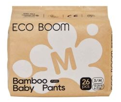 Joy Biodegradable Bamboo Pull Up Pants - Medium 26 Pack