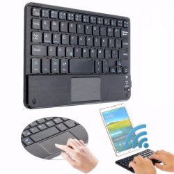 Keys 81 Bluetooth Keyboard With Touch Pad For Smart Phone tablet android 3.0 WINDOWS XP 7 8