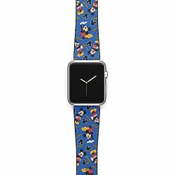 Watch Band Compatible With Apple Iwatch All Series 38MM 40MM 42MM 44MM Cartoon Design Strap MICKEY6 38 40MM