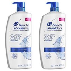 Head And Shoulders Shampoo And Conditioner 2 In 1 Anti Dandruff Green Apple 32.1 Fl Oz Twin Pack
