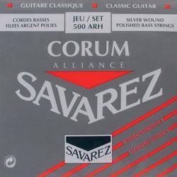 Savarez Alliance Corum Classic Guitar Strings Standard Tension - Polished Silver Corum Basses