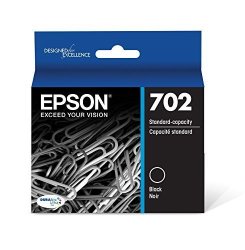 Epson T702120 Durabrite Ultra Black Standard Capacity Cartridge Ink