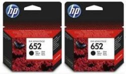 HP Ink 652 Combo Pack Two Black 652 652 Oem