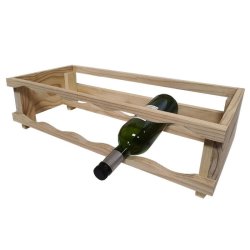 Wine Rack Stackable For 5 Bottles W57XD25XH15.5CM