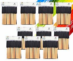 Panclub Paint Foam Brush Value Pack 2 Inch - 20 Per pack 10 Packs With Wood Handles Great For Art Varnishes Acrylics Stains Crafts