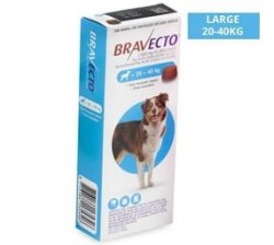 Bravecto Chewable Tick And Flea Tablet For Large Dogs 20 - 40KG