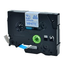 Superink 1 Pk Compatible Blue On White TZ233 TZ-233 TZE233 Tze 233 Label Tape For Brother P-touch PT200 PT1000