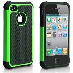 Apple Ipod Touch 6 Case Scratch-resistant Dual Layer Hybrid Protective Case And Shockproof Bumper By Boonix Green