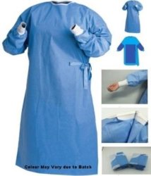 Disposable Sms Fabric Reinforced Surgical Gown-non Sterile - 12943-MED