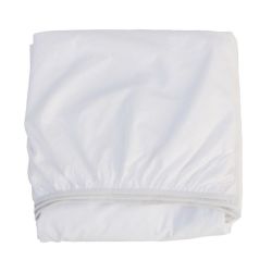 300TC Fitted Sheet - White