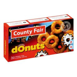 County Fair - Crumbed Chicken Donuts 300G