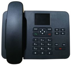 D-Link DWR-720P 3G Flla Fixed Line Look Alike Wireless Phone With Handset + 2.3" 128X64 Lcd + 27X Buttons