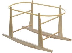 Shnuggle Wooden Rocking Stand Untreated Pine By Shnuggle