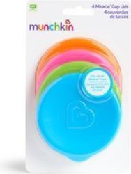 Munchkin Miracle 360 Degree Cup Lids 4-PACK