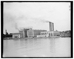 Vintography 8 X 10 Ready To Frame Pro Photo Of Morgan & Wright Rubber Works Detroit Mich 1905 Detriot Publishing 02A