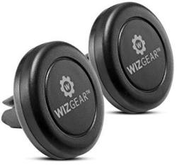 Magnetic Mount Wizgear 2 Pack Universal Air Vent Magnetic Car Mount Phone Holder For Cell Phones And Mini Tablets With Fast Swift-snap Technology