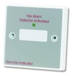 CT06 - BF318 Remote LED Indicator Single Gang Plate Fire Alarm System Activate