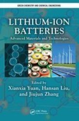 Lithium-ion Batteries - Advanced Materials And Technologies Hardcover New