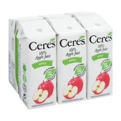 Ceres Juice Carton Apple 6 Pk 200 Ml