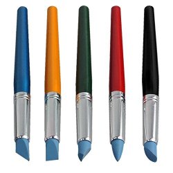 Generic LQ..8..LQ..2073..LQ Ushes - Tip Paint 's Rubb Rubber Sh Brushes - Color Shaping G Blen 5PC Artist's Wing Blending Drawing US6-LQ-16APR15-770