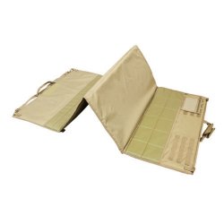 Nc Star Vism Deluxe Folding Pal molle 4 Panel 6ft X 3ft Shooting Shooters Mat Tan