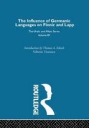 On the Influence of Germanic Language on Finnic and Lapp