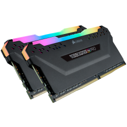 Corsair Vengeance Rgb Pro 16GB 2 X 8GB DDR4 Dram 3200MHZ C16 Memory Kit Black