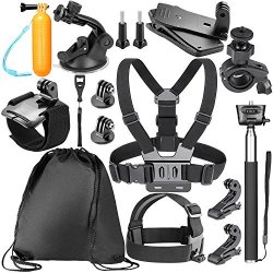Neewer 14-IN-1 Action Camera Accessory Kit For For Gopro HERO5 Session Hero 1 2 3 3+ 4 5 6 SJ4000 5000 6000 Sony